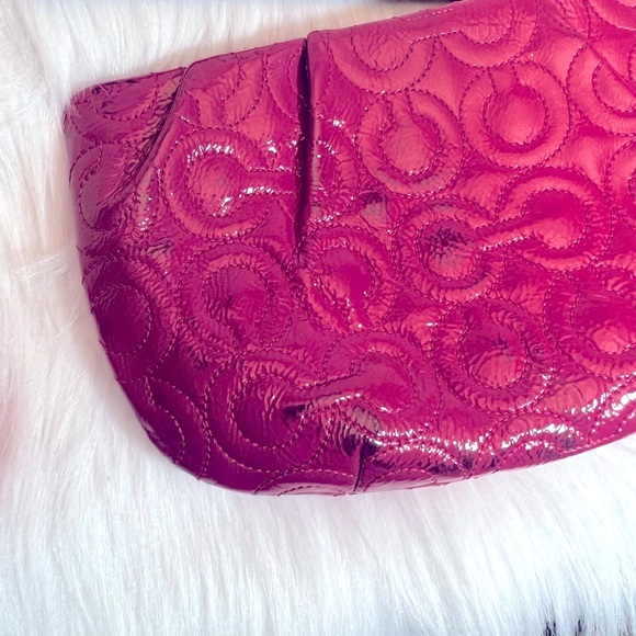 Coach Hot Pink Wristlet - Picture 3 of 5